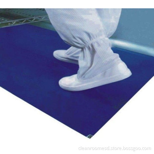 Clean Room Sticky Mat/30 Sheets Blue Pe Clean Room Sticky Mat